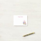  kleine paaseieren mand notities post-it® notes (Op bureau)