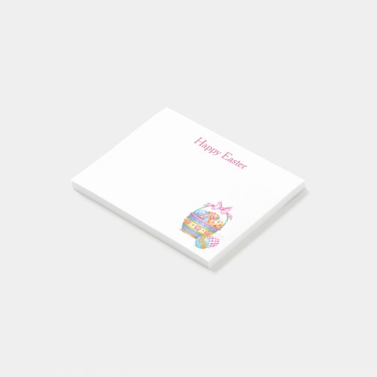  kleine paaseieren mand notities post-it® notes (Schuin)