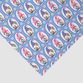 Kleine paasgnomen tissuepapier (Detail)