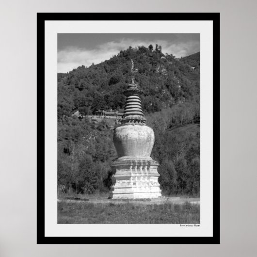 Kleine Pagode Print (Voorkant)