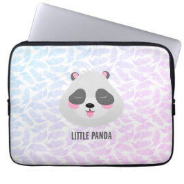 Kleine panda laptop sleeve