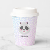 Kleine panda papieren bekers (Voorkant)
