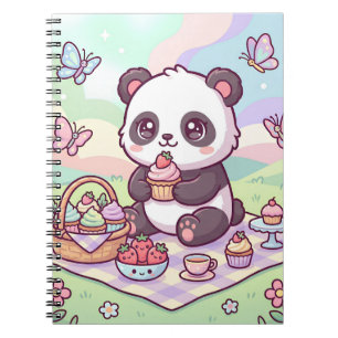 Kleine Pandapicknick Notitieboek