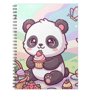 Kleine Pandapicknick Notitieboek