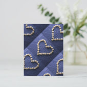 Kleine pasta's Hartvorm Briefkaart (Staand voorkant)