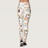 Kleine pasteldriehoeken leggings (Achterkant)
