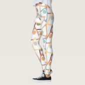 Kleine pasteldriehoeken leggings (Links)