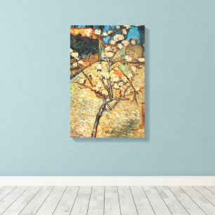Kleine perenboom in bloei door Vincent van Gogh Canvas Afdruk