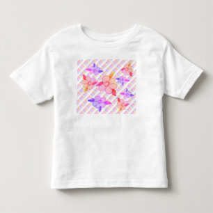 Kleine peuters Fancy T-shirt met roze