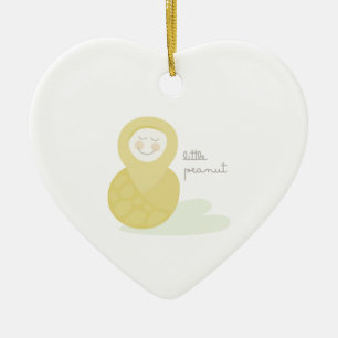 Kleine pinda keramisch ornament