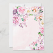 Kleine pinda's die elastisch Baby shower Kaart (Achterkant)