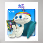 Kleine Planeten Bong - Chill. Poster (Voorkant)