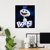 Kleine planeten bong - ver weg! poster (Thuiskantoor)