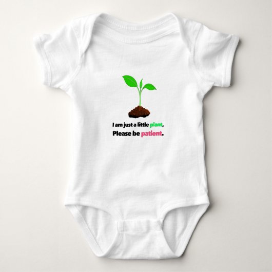Kleine Plant Romper (Voorkant)