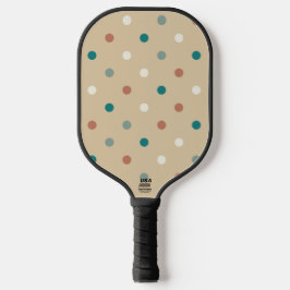 Kleine Polka Dots Pickleball Paddle Sjabloon