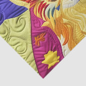 Kleine pom Puppy Quilly als design Tissuepapier (Detail)