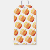 Kleine pompoen 1e verjaardag dank je cadeaulabel (Achterkant)