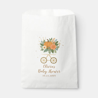 Kleine Pompoen Baby Shower Bedankzakje