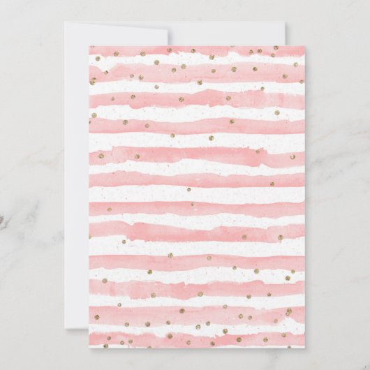 Kleine pompoen Baby shower uitnodiging - 5x7 (Achterkant)