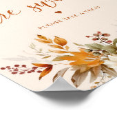 Kleine pompoen Baby's zijn zoet Poster (Hoek)