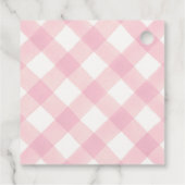 Kleine pompoen bloemenmeisje Baby shower Bedankjes Labels (Achterkant)