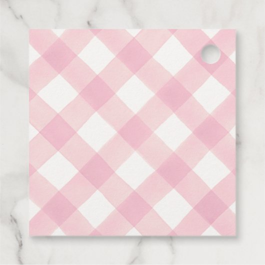 Kleine pompoen bloemenmeisje Baby shower Bedankjes Labels (Achterkant)