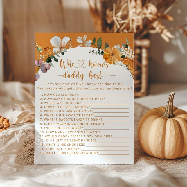 Kleine pompoen die papa het beste spel kent (Creator heeft geüpload)