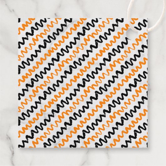 Kleine pompoen draaien 11e verjaardag van een hall bedankjes labels (Achterkant)