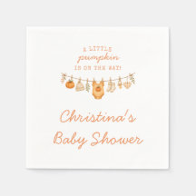 Kleine Pompoen Herfst Baby Shower