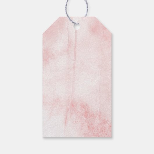 Kleine pompoen meisjes 2e verjaardag cadeaulabel (Achterkant)