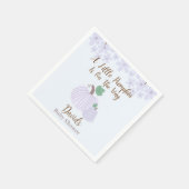 Kleine pompoen op weg naar Baby shower Servet (Hoek)