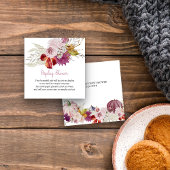 Kleine Pompoen Roze Display Douche Behuizing Kaart