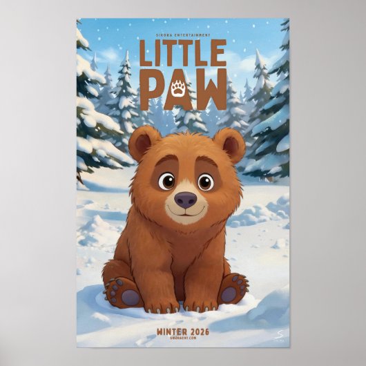 Kleine Poot Poster (Voorkant)