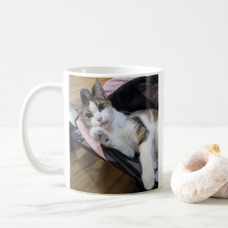 Kleine pop in roze buggy-Klassieke 11 oz fotomok Koffiemok