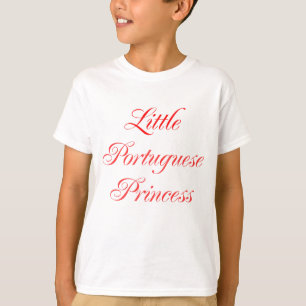 Kleine Portugese prinses T-shirt