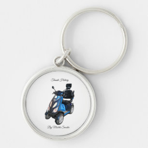 Kleine premium ronde sleutelhanger