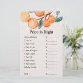 kleine prijs voor baby shower is goed spel (Staand voorkant)