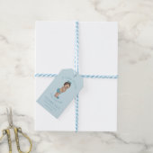  kleine prins Baby shower gepersonaliseerd Cadeaulabel (Met Touw)