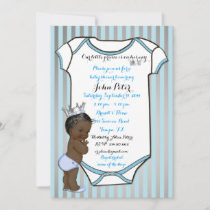 Kleine Prins Baby shower Uitnodiging, trendy, chic Kaart