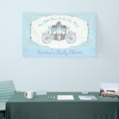 Kleine prins, blauw Baby shower Spandoek (Beurs)
