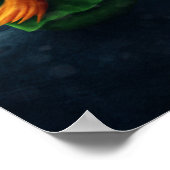 Kleine Prins en Roos. Kinderkamer Kunst Poster (Hoek)