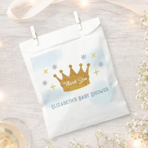 Kleine Prins Jongen Baby Borrel Bedankzakje