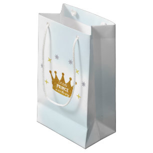 Kleine Prins Jongen Baby Borrel Klein Cadeauzakje