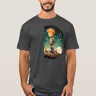 Kleine Prins Le Petit Prins kinderboeken T-shirt