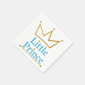 Kleine prinsenpapieren servetten (Hoek)