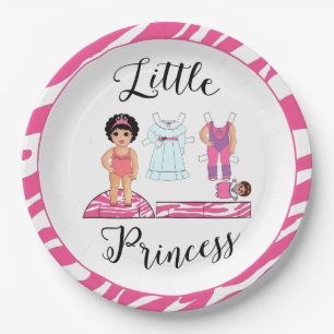 "Kleine Prinses" Feestborden Papieren Bordje