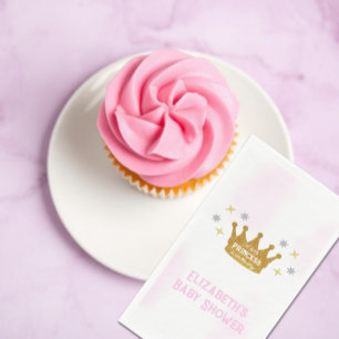 Kleine Prinses Meisje Baby Shower Servet