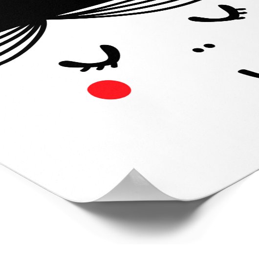 Kleine prinses poster (Hoek)