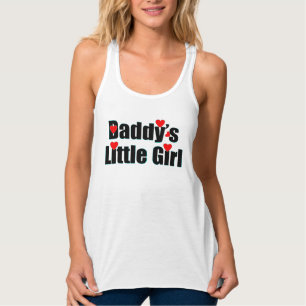 ❤ ✔ kleine prinses Slim-fit Racerback Tanktop