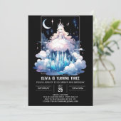 Kleine Prinses Verjaardag Kaart (Staand voorkant)